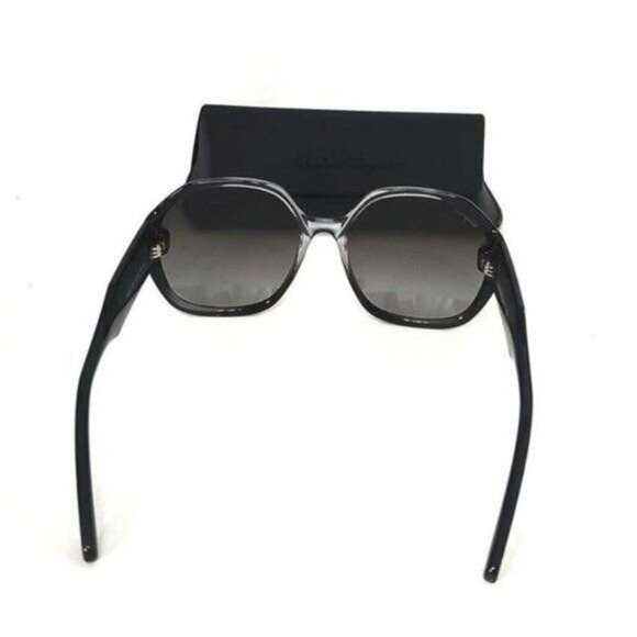 Salvatore Ferragamo Sunglasses Oversized Black Gradient Designer  SF943SL - Picture 6 of 13